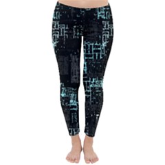 Abstract Art Classic Winter Leggings