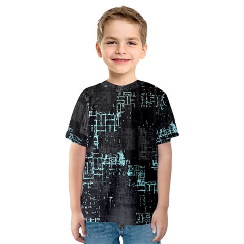 Abstract Art Kids  Sport Mesh Tee by ValentinaDesign