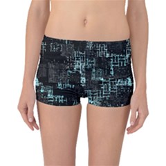 Abstract Art Boyleg Bikini Bottoms