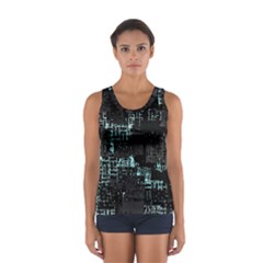 Abstract Art Sport Tank Top  by ValentinaDesign