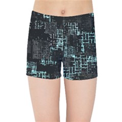 Abstract Art Kids Sports Shorts by ValentinaDesign