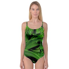 Vivid Tropical Design Camisole Leotard  by dflcprints