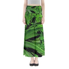 Vivid Tropical Design Full Length Maxi Skirt by dflcprints