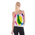 Anatomicalrainbow Wave Chevron Pink Blue Yellow Green Spaghetti Strap Top View2