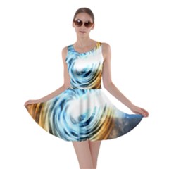 A Blazar Jet In The Middle Galaxy Appear Especially Bright Skater Dress by Mariart