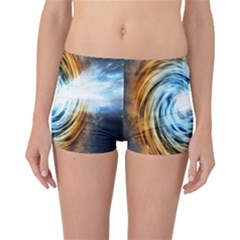 A Blazar Jet In The Middle Galaxy Appear Especially Bright Reversible Boyleg Bikini Bottoms by Mariart