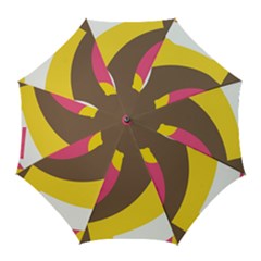 Breast Pink Brown Yellow White Rainbow Golf Umbrellas