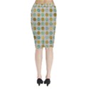 Green and golden dots pattern                      Midi Wrap Pencil Skirt View2