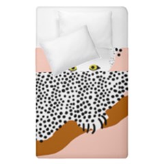 Animals Bird Owl Pink Polka Dots Duvet Cover Double Side (single Size)