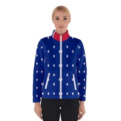 British American Flag Red Blue Star Winterwear by Mariart