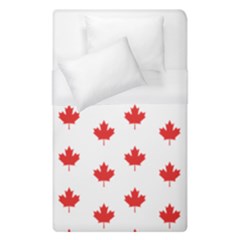 Canadian Maple Leaf Pattern Duvet Cover (single Size)