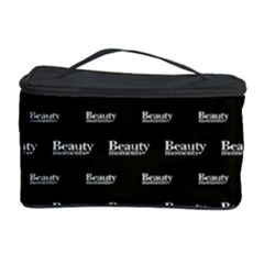 Beauty Moments Phrase Pattern Cosmetic Storage Case by dflcprints