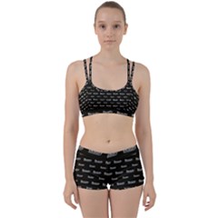 Beauty Moments Phrase Pattern Women s Sports Set by dflcprints