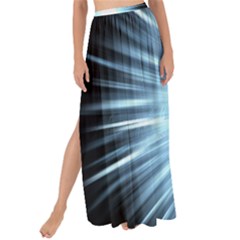 Bright Light On Black Background Maxi Chiffon Tie-up Sarong