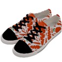 Carrots Fruit Vegetable Orange Men s Low Top Canvas Sneakers View2