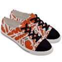 Carrots Fruit Vegetable Orange Men s Low Top Canvas Sneakers View3