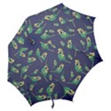 Canaries Budgie Pattern Bird Animals Cute Hook Handle Umbrellas (Medium) View2