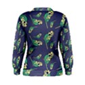 Canaries Budgie Pattern Bird Animals Cute Women s Sweatshirt View2