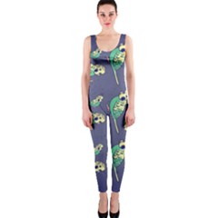 Canaries Budgie Pattern Bird Animals Cute OnePiece Catsuit