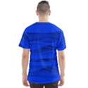 Dark Blue Stripes Seamless Men s Sports Mesh Tee View2