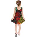 Flower Power, Wonderful Flowers, Vintage Design Kids  Sleeveless Dress View2