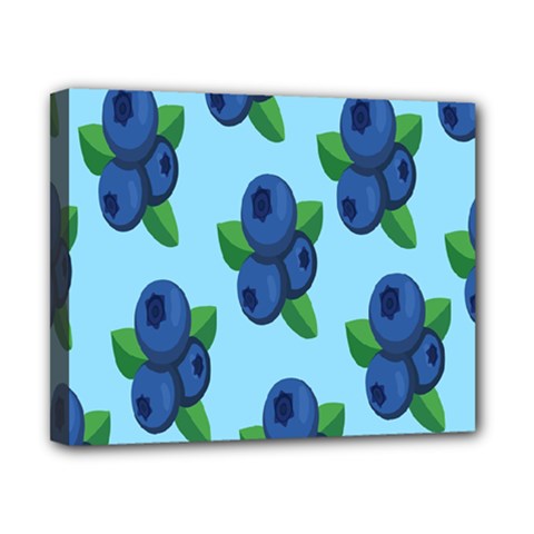 Fruit Nordic Grapes Green Blue Canvas 10  X 8 