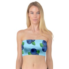 Fruit Nordic Grapes Green Blue Bandeau Top by Mariart