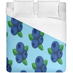 Fruit Nordic Grapes Green Blue Duvet Cover (california King Size)