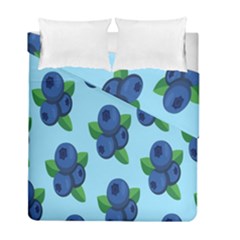 Fruit Nordic Grapes Green Blue Duvet Cover Double Side (full/ Double Size)