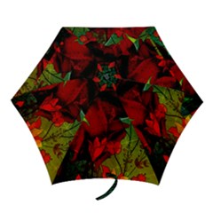 Flower Power, Wonderful Flowers, Vintage Design Mini Folding Umbrellas by FantasyWorld7