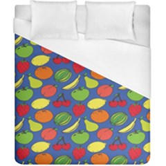 Fruit Melon Cherry Apple Strawberry Banana Apple Duvet Cover (california King Size)