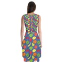 Fruit Melon Cherry Apple Strawberry Banana Apple Sleeveless Chiffon Dress   View2