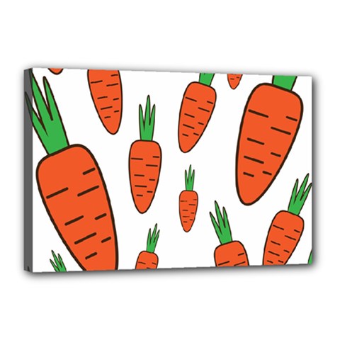 Fruit Vegetable Carrots Canvas 18  X 12 