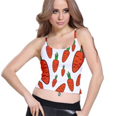 Fruit Vegetable Carrots Spaghetti Strap Bra Top