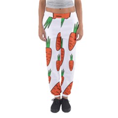 Fruit Vegetable Carrots Women s Jogger Sweatpants by Mariart