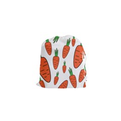 Fruit Vegetable Carrots Drawstring Pouches (xs)  by Mariart