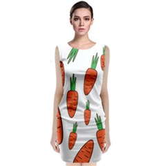 Fruit Vegetable Carrots Classic Sleeveless Midi Dress