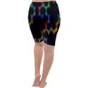 Grid Light Colorful Bright Ultra Cropped Leggings  View4