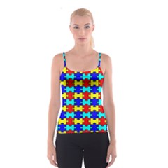 Game Puzzle Spaghetti Strap Top