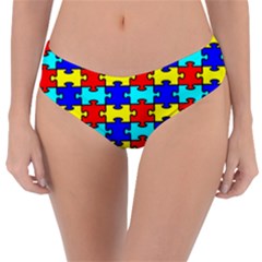 Game Puzzle Reversible Classic Bikini Bottoms by Mariart