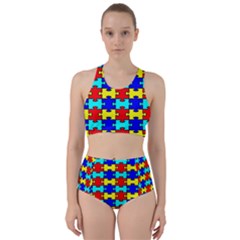 Game Puzzle Racer Back Bikini Set by Mariart