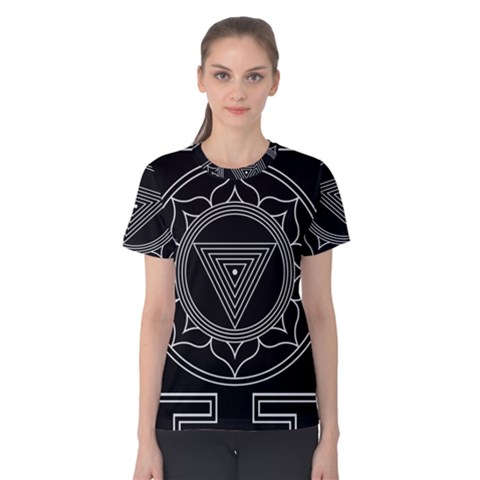 Kali Yantra Inverted Women s Cotton Tee by Mariart