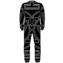 Kali Yantra Inverted Onepiece Jumpsuit (men)  by Mariart