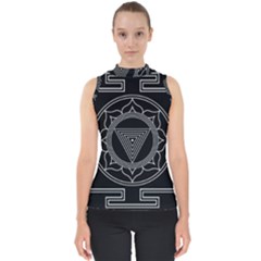 Kali Yantra Inverted Shell Top