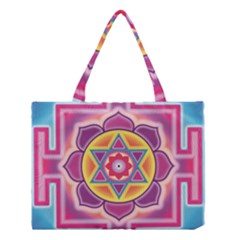 Kali Yantra Inverted Rainbow Medium Tote Bag by Mariart