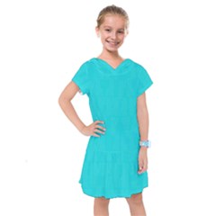 Line Blue Kids  Drop Waist Dress by Mariart