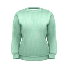 Line Blue Chevron Women s Sweatshirt by Mariart