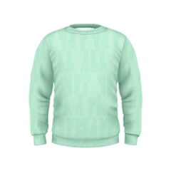 Line Blue Chevron Kids  Sweatshirt