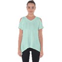 Line Blue Chevron Cut Out Side Drop Tee View1