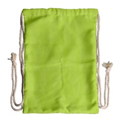 Line Green Drawstring Bag (large)